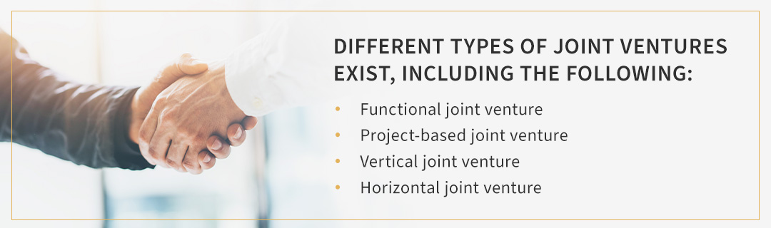 Types of Joint Ventures