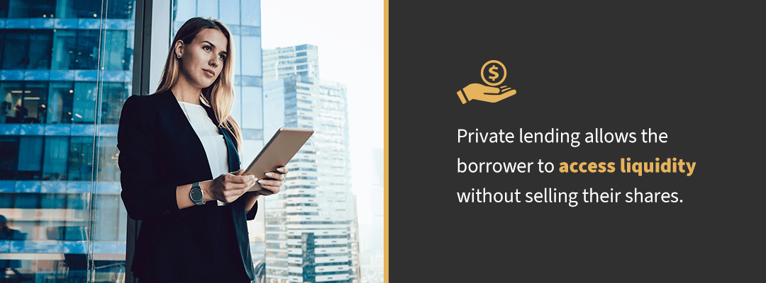 Access Liquidity through Private Lending