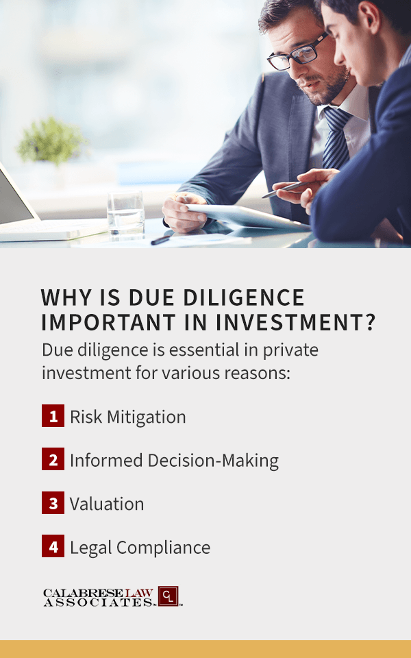 Importance of Due Diligence